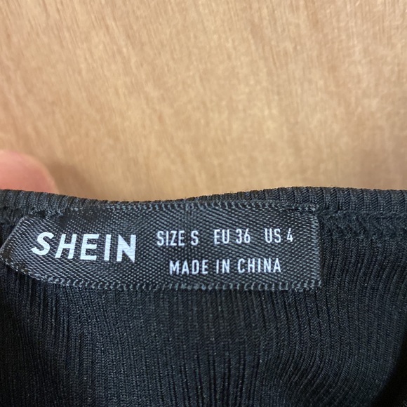 Shein little black dress. - Picture 3 of 4